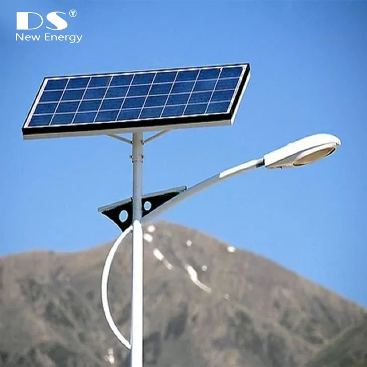 LED lamba ile yüksek verimli 50W güneş sokak ışığı 8000 lümen