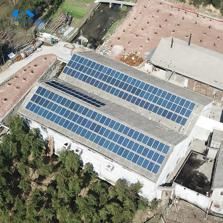 50kw Çatı Izgarası Bağlantılı Güneş Enerjisi Sistemi