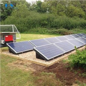 Uzak Köyler Su Temini için 5.4KW Güneş Paneli Artı 3KW AC Su Pompası