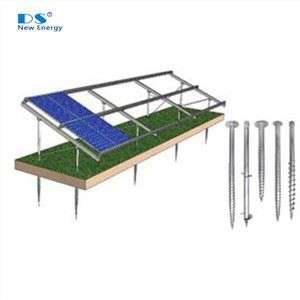 Vidalı Kazıklı Yere Montaj Sistemi